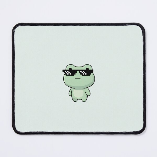 Item preview, Cute Kawaii Frog with Pixelated Sunglasses designed and sold by pixellm.
