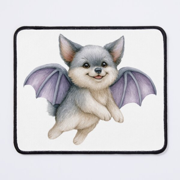 Item preview, Cute dog in a bat costume for Halloween designed and sold by olenapetol.