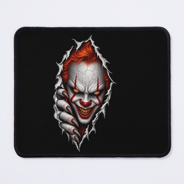 Item preview, Evil Scary Clown Ripped Torn Paper Graphic designed and sold by Azmatdesigner.