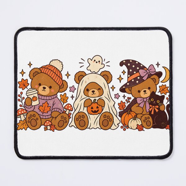 Item preview, Cute Spooky Teddy Bears Halloween Graphic Tee designed and sold by DesignArtist.ia.