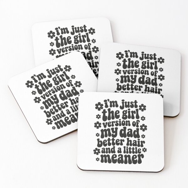 Item preview, Girl Version Of My Dad Better Hair Little Meaner Funny designed and sold by Whirx.