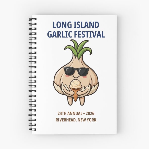 Item preview, Long Island Garlic Festival 2026 — 24th Annual Riverhead NY Funny Souvenir designed and sold by FitEnvy.