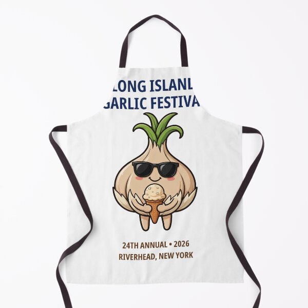 Item preview, Long Island Garlic Festival 2026 — 24th Annual Riverhead NY Funny Souvenir designed and sold by FitEnvy.