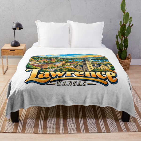 Item preview, Vintage Lawrence Kansas Travel Souvenir Landmark Gift designed and sold by MichaeIRellov.