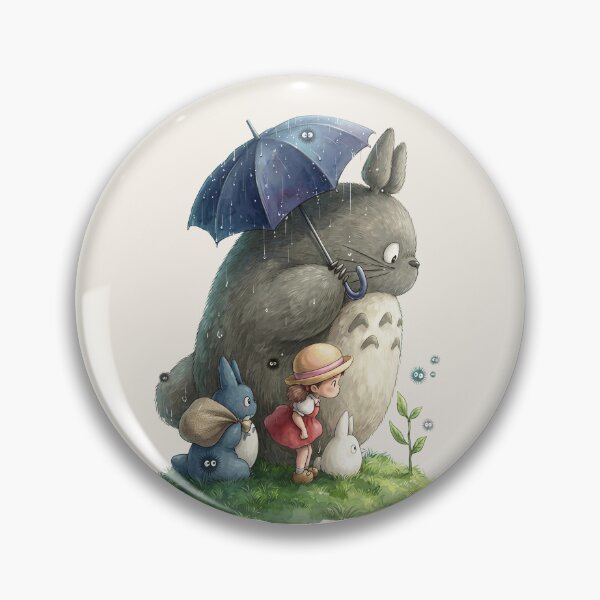 Artikelvorschau, Spaziergang an einem Regentag mit Totoro entworfen und verkauft von katekrystal.