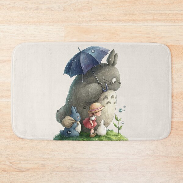 Item preview, Rainy Day Stroll with Totoro designed and sold by katekrystal.