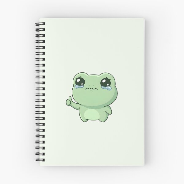 Item preview, Cute Kawaii emotional Frog giving a thumbs up designed and sold by pixellm.