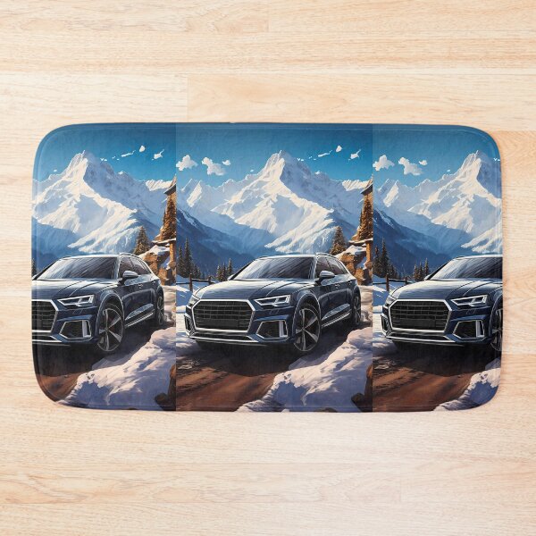 Item preview, Dark Luxury SUV in Snowy Alpine Mountains designed and sold by RevUpDesign.