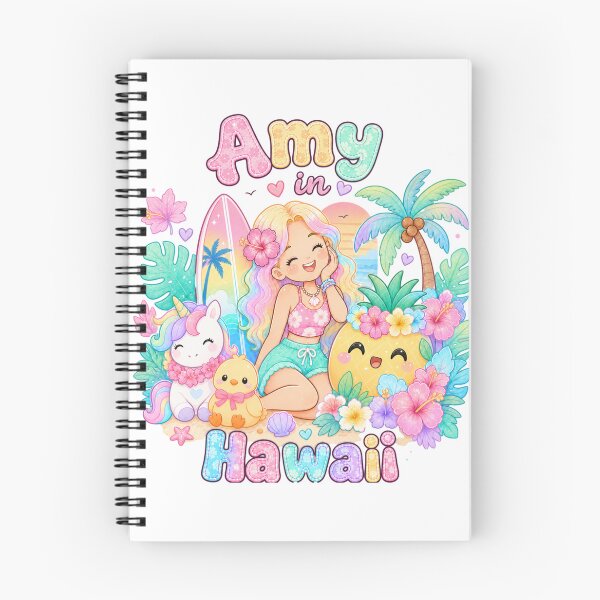 Item preview, Amy Name Gift Kawaii Hawaii Pastel Summer designed and sold by TheChalkyFox.