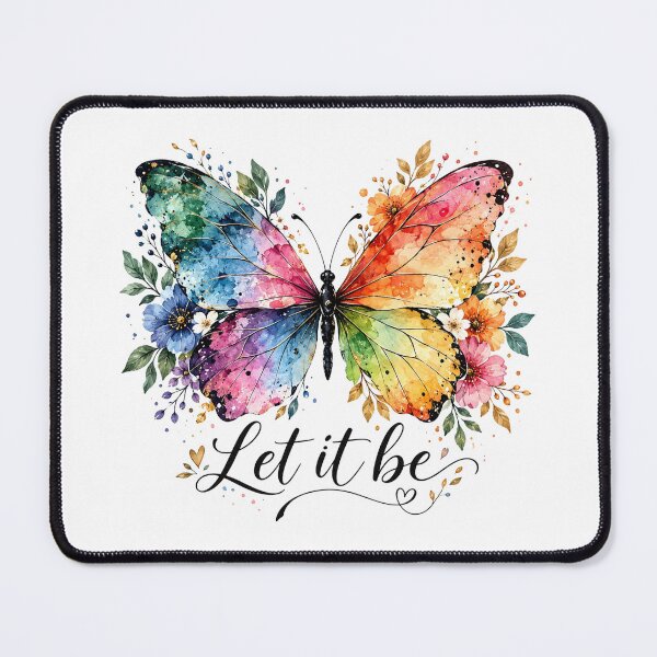 Item preview, Rainbow Butterfly, Watercolor Wings, Inspirational Women, Colorful Nature, Butterfly Lover Gift designed and sold by Cchotlan.