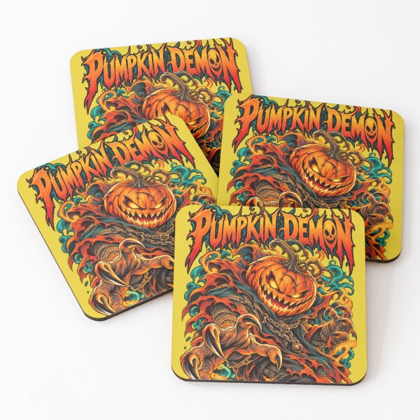 Item preview, PUMPKIN DEMON — TRICK OR TREAT designed and sold by KrungiT Design .