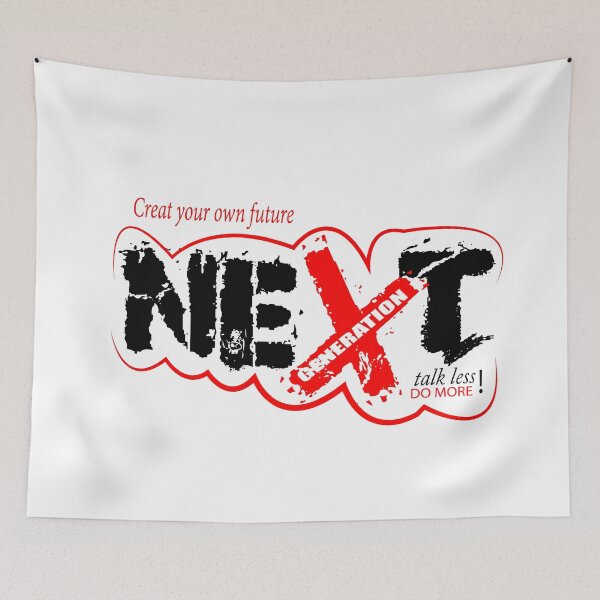 Item preview, Next Generation Create Your Own Future Typography T-Shirt Design – Talk Less Do More Grunge Graphic designed and sold by Carftora786.