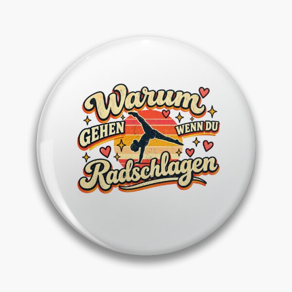 Item preview, Why walk when you can do cartwheels – Retro gymnastics designed and sold by ZoodleCo.