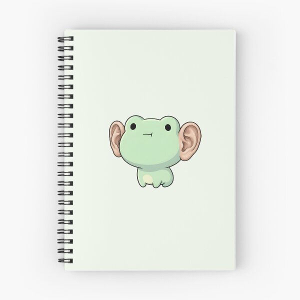 Item preview, Cute Kawaii Frog with big ears designed and sold by pixellm.