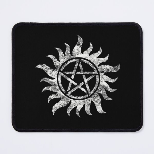 Item preview, Supernatural Anti-Possession Symbol with Stone Texture Design designed and sold by karimgamer.