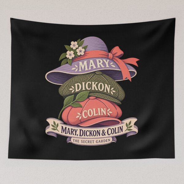 Item preview, The Secret Garden: Mary, Dickon and Colin Hats designed and sold by Fenay Designs.