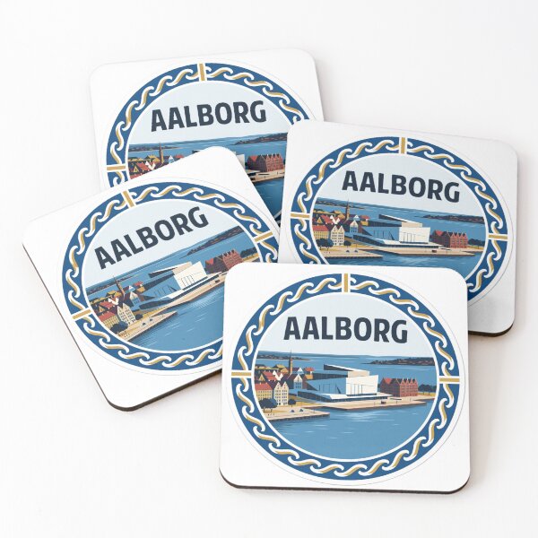 Item preview, Aalborg Waterfront Denmark Sticker designed and sold by Imaginarium of Chaos falcon88 .