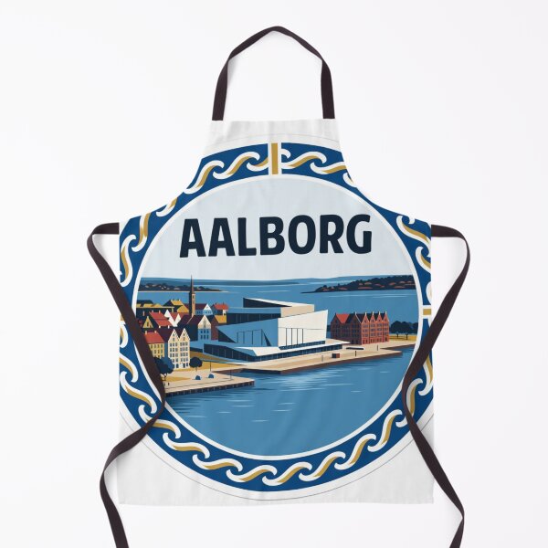 Item preview, Aalborg Waterfront Denmark Sticker designed and sold by Imaginarium of Chaos falcon88 .