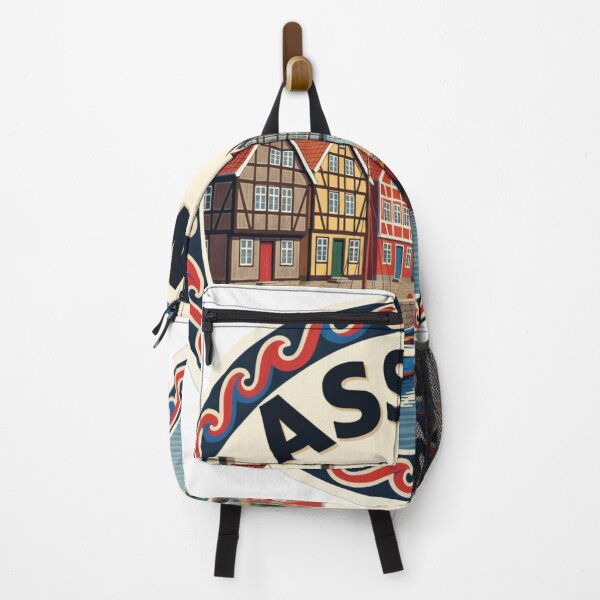 Item preview, Assens Harbor Denmark Sticker designed and sold by Imaginarium of Chaos falcon88 .