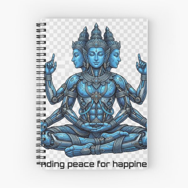 Item preview, Brahma Cyber Finding Peace for Happiness designed and sold by NILE-Fox.