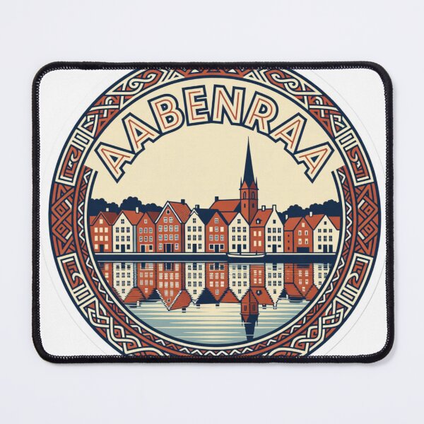 Item preview, Aabenraa Fjord Denmark Sticker designed and sold by Imaginarium of Chaos falcon88 .