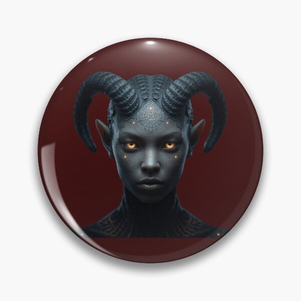 Item preview, Dark Succubus Demon Queen – Gothic Fantasy Horned Art designed and sold by charmaroundyou.