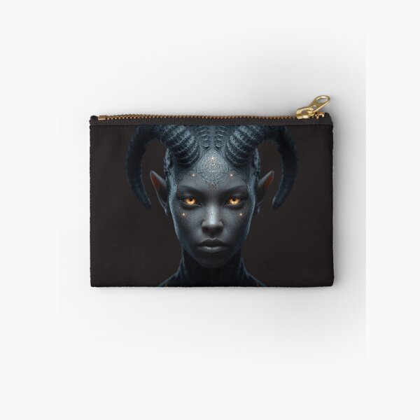 Item preview, Dark Succubus Demon Queen – Gothic Fantasy Horned Art designed and sold by charmaroundyou.