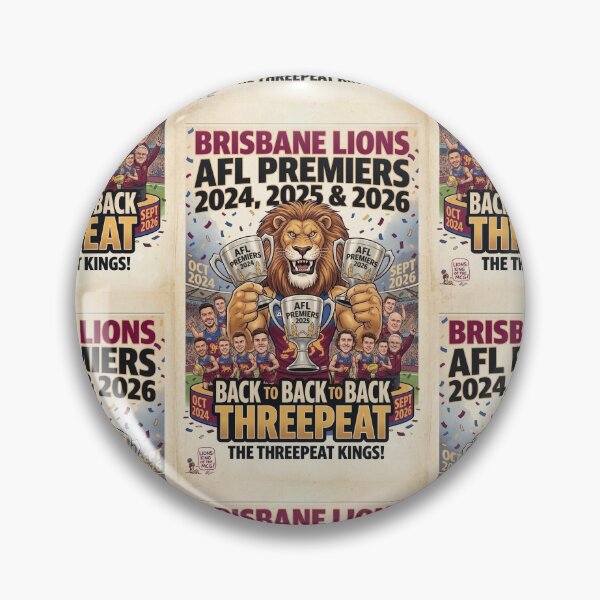 Item preview, AFL Threepeat designed and sold by Brett Conlon.