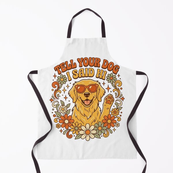 Item preview, Tell Your Dog I Said Hi - Retro Dog Lover Vintage designed and sold by zac41 ⭐️⭐️⭐️⭐️⭐️(481).
