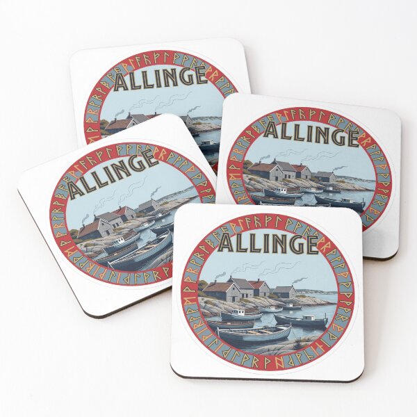 Item preview, Allinge Bornholm Denmark Sticker designed and sold by Imaginarium of Chaos falcon88 .