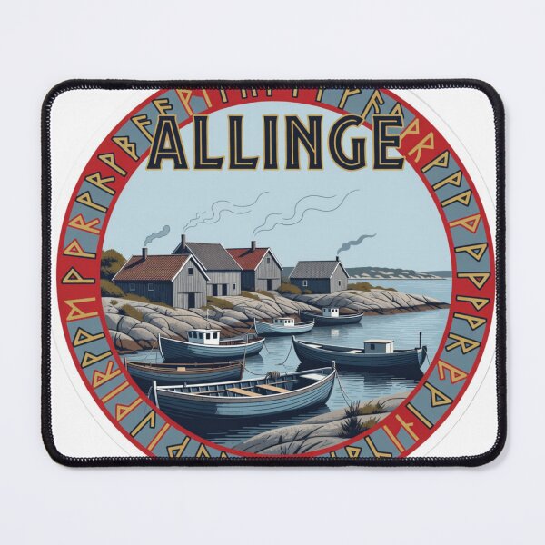 Item preview, Allinge Bornholm Denmark Sticker designed and sold by Imaginarium of Chaos falcon88 .
