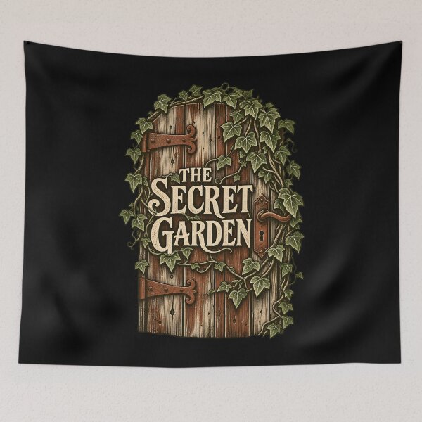 Item preview, The Secret Garden: Ivy-Covered Hidden Door designed and sold by Fenay Designs.