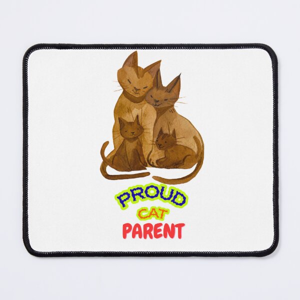 Item preview, Proud Cat Parent - Cute Cat Mom Dad Design designed and sold by walbayzon.