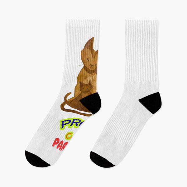 Item preview, Proud Cat Parent - Cute Cat Mom Dad Design designed and sold by walbayzon.