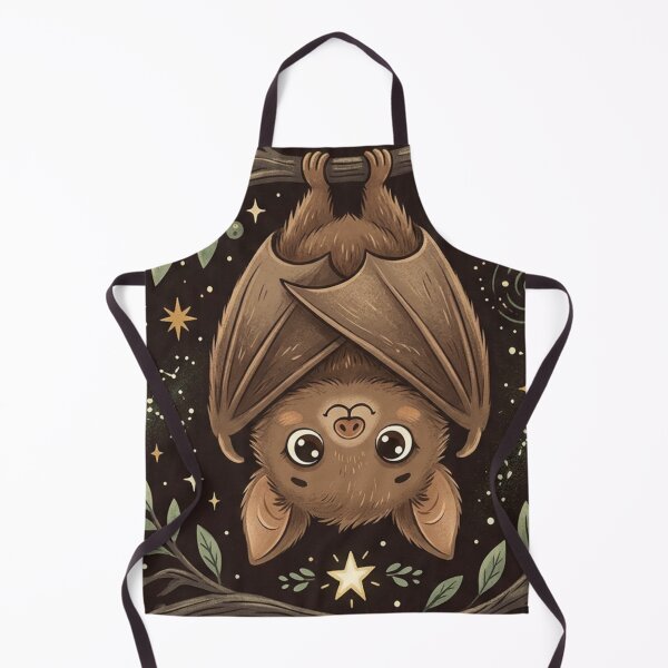 Item preview, Starry Night Bat - Gentle Floating In The Magic Of Nightfall designed and sold by iamdesigns14.
