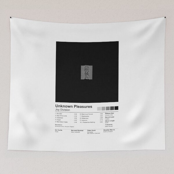 Item preview, Joy Division - Unknown Pleasures (Album Poster) designed and sold by curseofkazar.