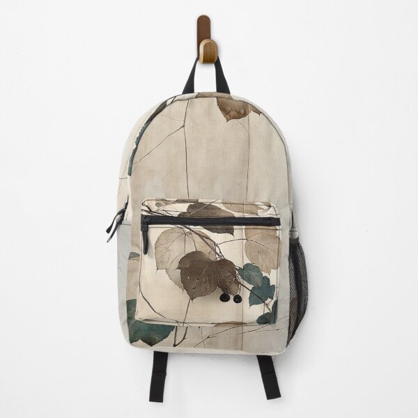 Item preview, Wabi sabi and japandi inspired fall leaves and berries designed and sold by filigreedigital.