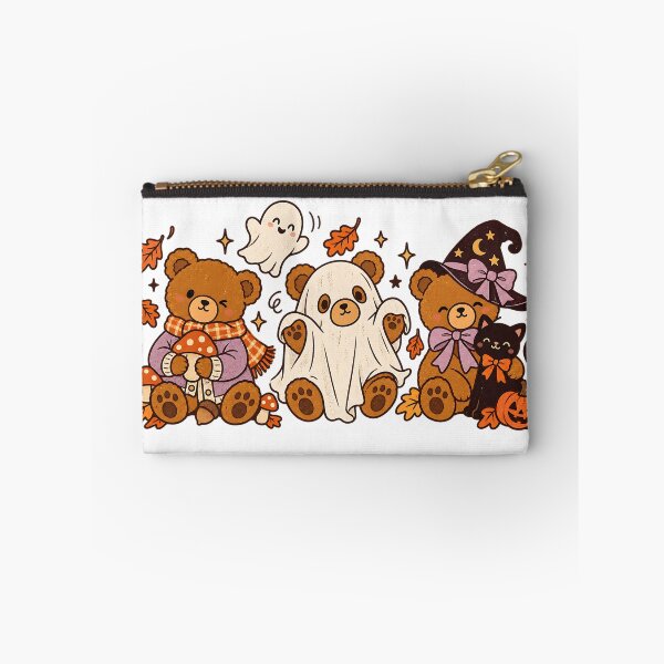 Item preview, Cozy Halloween Teddy Bear and Black Cat T-Shirt designed and sold by DesignArtist.ia.