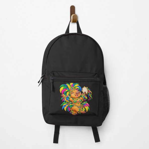 Item preview, Cute Brazil Capybara – Samba Carnival Dance Adventure designed and sold by CapybaraTravels.