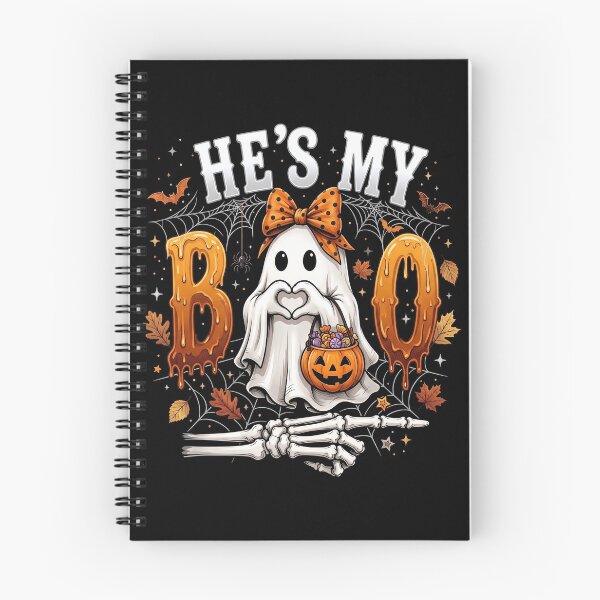Item preview, Cute Halloween Ghost Boo Pumpkin Candy Skeleton Spooky Autumn Design designed and sold by ArcaneArtistry.
