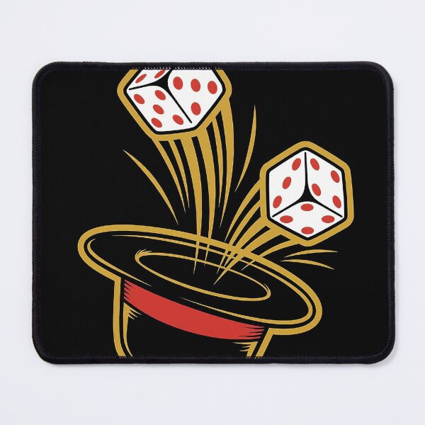 Item preview, Dice Tumbling From Top Hat Art designed and sold by Gangster-Design.