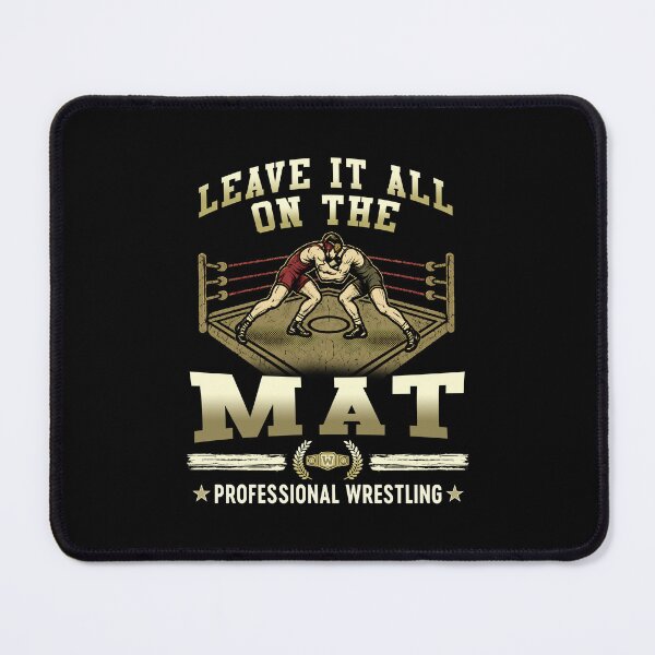 Item preview, Leave it All on the Mat - Vintage Professional Wrestling designed and sold by Wrestee.