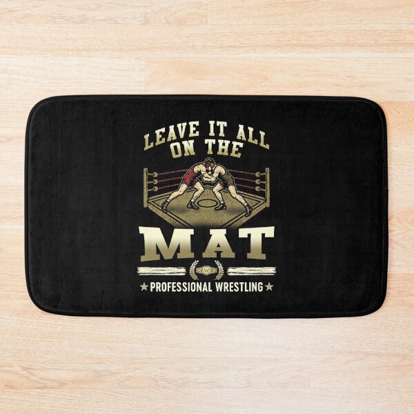 Item preview, Leave it All on the Mat - Vintage Professional Wrestling designed and sold by Wrestee.