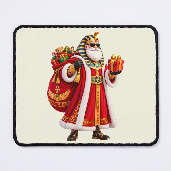 Item preview, Pharaoh Santa – Christmas of the Nile designed and sold by NEFERSIGN.