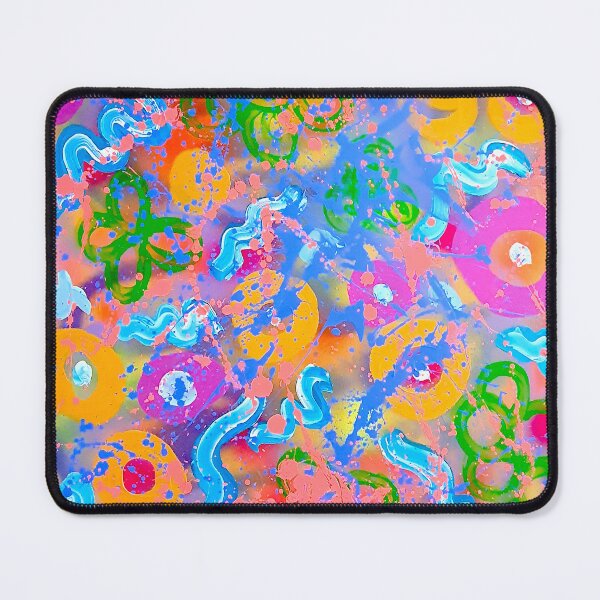 Item preview, orange abstract designed and sold by Tereza Pilar Art.