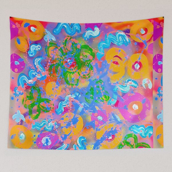 Item preview, orange abstract designed and sold by Tereza Pilar  Art.