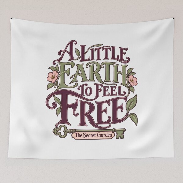 Item preview, The Secret Garden: A Little Earth to Feel Free designed and sold by Fenay Designs.
