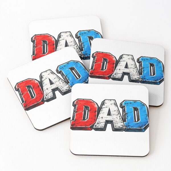 Item preview, Bold Father DAD Typography designed and sold by Wiamprint.