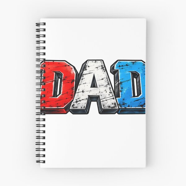 Aperçu de l'œuvre Bold Father DAD Typography créée et vendue par Wiamprint.