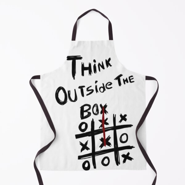 Item preview, Think Outside The Box - Motivational Tic Tac Toe Strategy designed and sold by AJGHOUGHART.